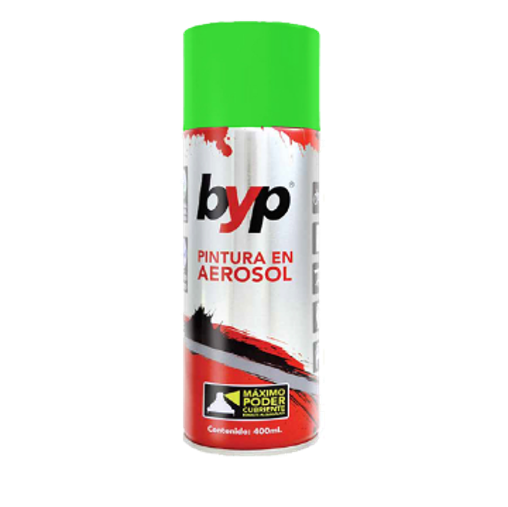 188-AVF AVF PINTURA EN AEROSOL VERDE FLUORESCENTE AEROSOL 400ML BYP