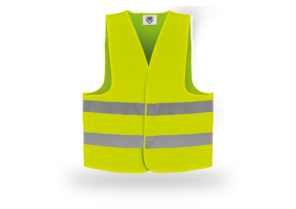 CHALECO ALTA VISIBILIDAD ROJO, AMARILLO, AZUL, NARANJA, VERDE Y ROSA (TALLAS M Y XL)