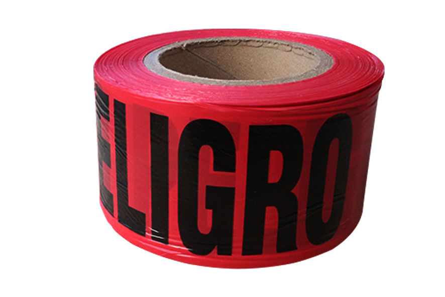 CINTA BARRICADA PELIGRO ROJO 305 MTS