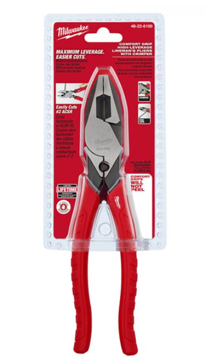 [M48-22-6100] M48-22-6100 M48-22-6100 PINZA ELECTRICISTA MILWAUKEE 9"