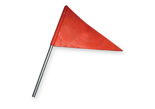 [SR1032] SR1032 Banderín Naranja rígido para tractocamión