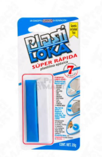 [145-016] 145-016 145-016 PLASTILOKA SUPER RAPIDA DE 20G. SECA EN 7 MIN. DEVCON