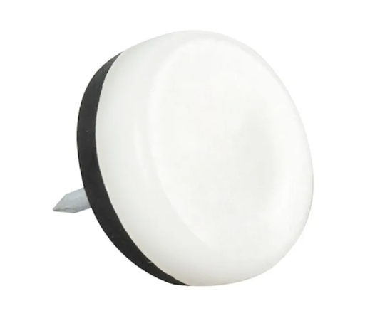 [REGATON-1-CLA-BYN] REGATON-1-CLA-BYN REGATON DE CLAVO CON GOMA NEGRO Y BLANCO 1"  25MM