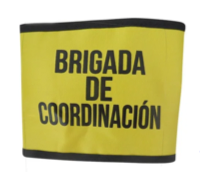 [14SEGURI010SM] 14SEGURI010SM BRAZALETE BRIGADISTA AMARILLO COORDINACIÓN