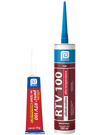 [PP-08280] PP-08280 FEPP-08280 SILICON INDUSTRIAL CARTUCHO NEGRO 300 ML ALTA TEMPERATURA PENSILVANIA