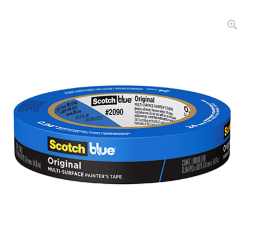 [119-2090 1] 119-2090 1 70009103188 MASKING TAPE PROFESIONAL 2090 AZUL 1" 3M