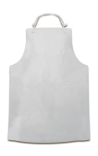 [I-96-101] MANDIL DE PVC BLANCO 0.20MM