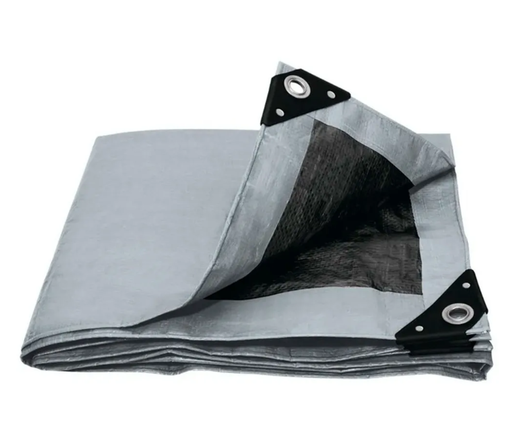 [101708] 101708 LONA DE POLIETILENO GRIS AKSI  DE USO RUDO 6 X12 MTS
