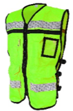 [SR-2080] SR-2080 CHALECO USO RUDO FOSFORESCENTE VERDE MED