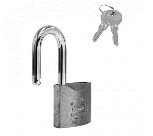 [152-112 GL] 152-112 GL MX123 CANDADO ACERO 112 GL C/LLAVE CLASICA PHILLIPS