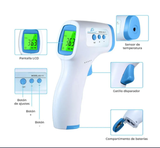 [FE-TER-HUM] FE-TER-HUM TERMOMETRO TEMPERATURA HUMANA  HG01