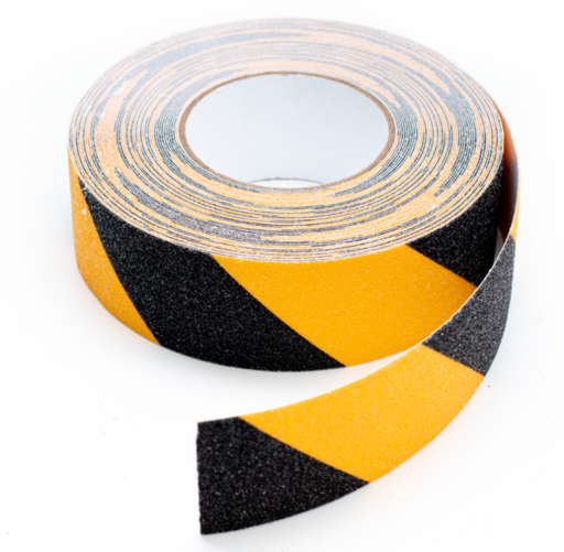[FEC12E779] FEC12E779 CINTA ANTIDERRAPANTE NEGRO/ AMARILLO 50MM 2"X18.3 Mts