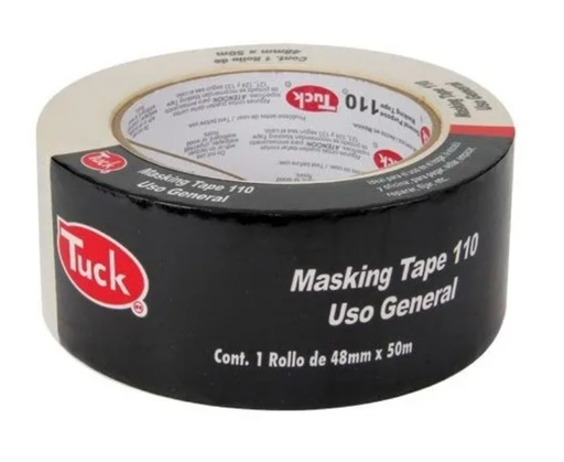 [115-019] 115-019 101035 CINTA MASKING BOLSA NEGRA 2"X50 MTS. USO GRALTUK